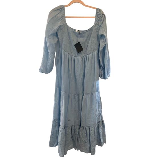 Area Stars, Eyelet Trim Dress, NWT, Medium - Picture 2 of 6